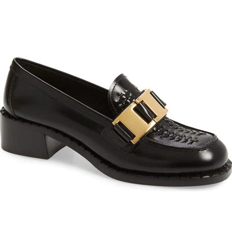 prada loafer heels|prada buckle loafer ladies.